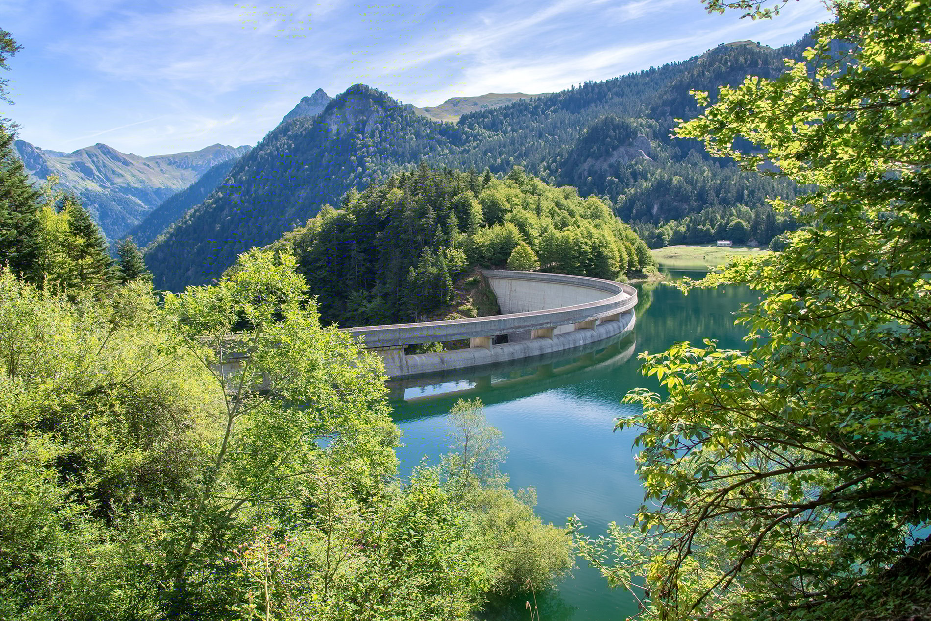 Barrage du lac de Bious-Artigues