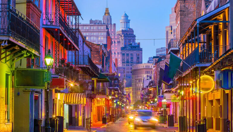 New Orleans in Louisiana