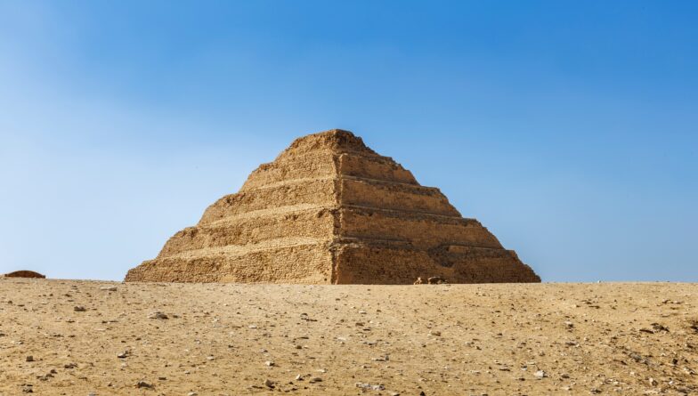 La pyramide de Djeser en Egypte