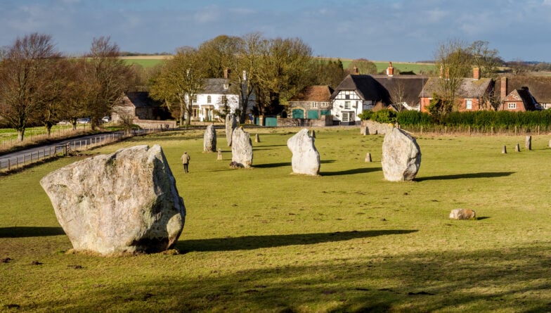 Details,Of,Stones,In,The,Prehistoric,Avebury,Stone,Circle,,Wiltshire,